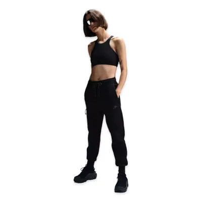 Nike Hv6779 Sportswear Tech Fleece Mid-Rise Sweatpants Siyah Kadın Eşofman Altı - Nike (1)