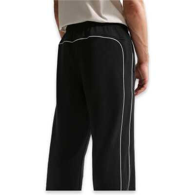 Nike If1284 Nike Air Open-Hem Fleece Pants Siyah-Beyaz Erkek Eşofman Altı - Nike (1)