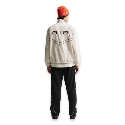 Nike If1284 Nike Air Open-Hem Fleece Pants Siyah-Beyaz Erkek Eşofman Altı - 5