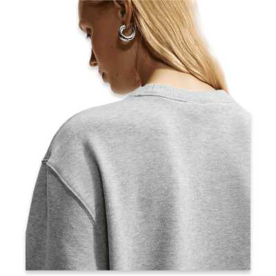 Nike Im8112 Nike Studio Fleece Lightweight Crew-Neck Sweat Açık Gri Kadın Sweatshirt - Nike (1)