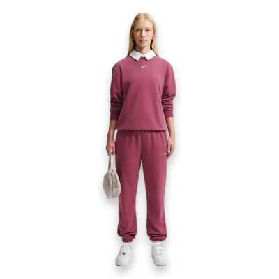 Nike Im8112 Nike Studio Fleece Lightweight Crew-Neck Sweat Pembe Kadın Sweatshirt - 3