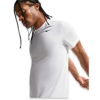 Nike Io1425 Nike Dri-Fit Training Beyaz-Siyah Erkek T-Shirt - 3