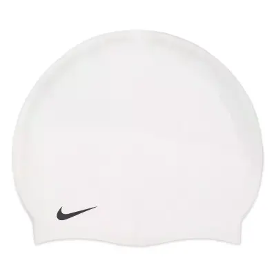 Nike Swim 93060 Solid Silicone Adult Cap Bone Beyaz Unisex Spor Malzemeleri - 1