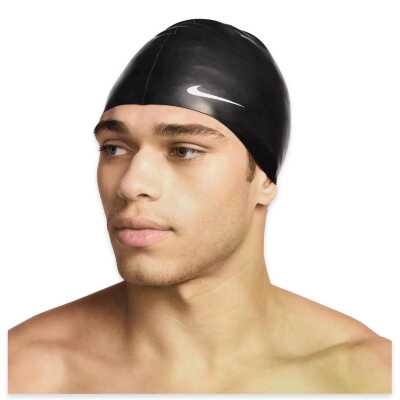 Nike Swim 93060 Solid Silicone Adult Cap Bone Unisex Spor Malzemeleri - Nike