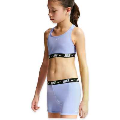 Nike Swim Nessg730 Logo Tape Racerback Kids Bikini & S Takim Mor Unisex Yüzme - 4