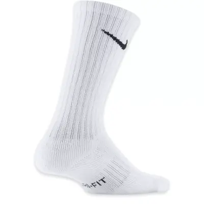Nike Sx6842 Everyday Cushioned Crew Socks 3Lü Paket Beyaz Unisex Çorap - 4