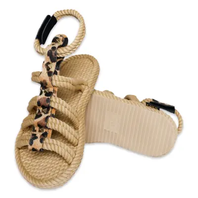 Nomadic Republic Serengeti Halat Bej Kadın Sandalet - 4