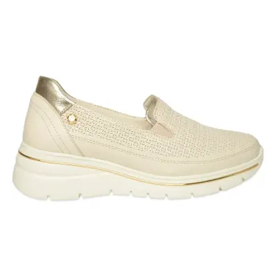 Oneair D26Ya-3200 Günlük Krem Kadın Ayakkabı - ONEAIR (1)