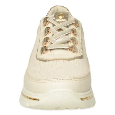 Oneair D26Ya-3220 Günlük Krem Kadın Ayakkabı - 3