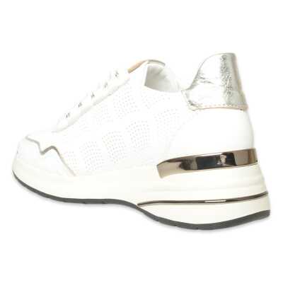 Oneair D26Ya-3235 Günlük Sneakers Beyaz Kadın Spor Ayakkabı - 4