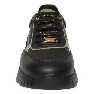 Oneair D26Ya-7085 Günlük Sneakers Siyah Kadın Spor Ayakkabı - 3