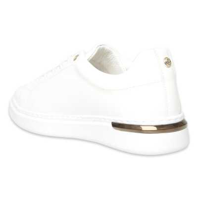 Oneair D26Ya-7130 Günlük Sneakers Beyaz Kadın Spor Ayakkabı - 4