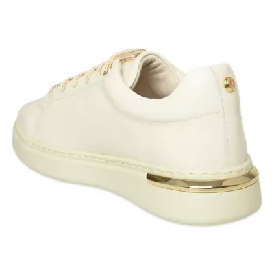 Oneair D26Ya-7130 Günlük Sneakers Krem Kadın Spor Ayakkabı - 4