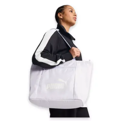Puma 091345 Base Shopper Lila Unisex Spor Çanta - 3