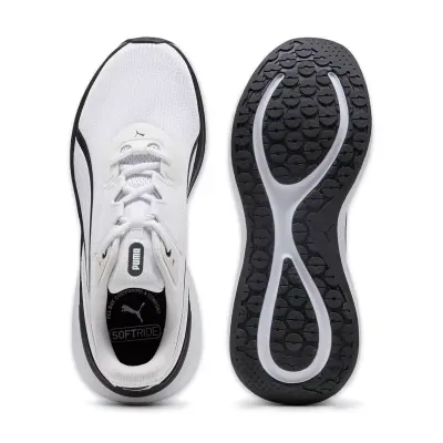 Puma 311722 Softride Exo Günlük Koşu Beyaz-Siyah Unisex Spor Ayakkabı - 5