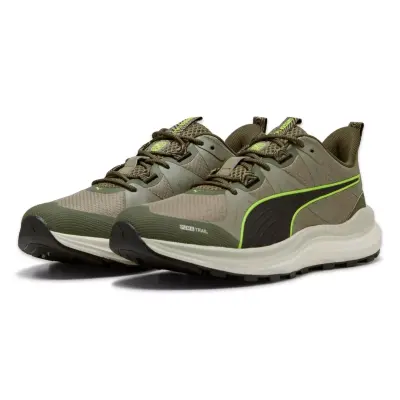Puma 379440M Reflect Lite Trail Koşu Haki Unisex Spor Ayakkabı - 1