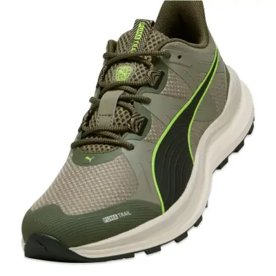 Puma 379440M Reflect Lite Trail Koşu Haki Unisex Spor Ayakkabı - 3