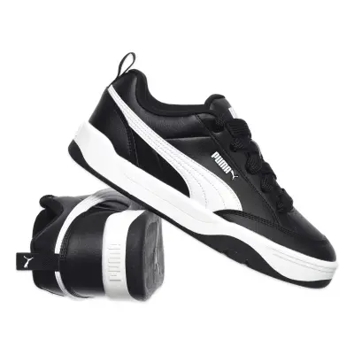 Puma 395084 Park Lifestyle Günlük Sneakers Siyah-Beyaz Unisex Spor Ayakkabı - 4
