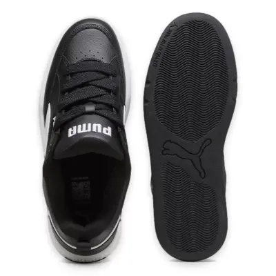 Puma 395084 Park Lifestyle Günlük Sneakers Siyah-Beyaz Unisex Spor Ayakkabı - 5