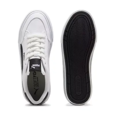 Puma 396353 Court Classic Vulc Fs Sneakers Beyaz-Siyah Unisex Spor Ayakkabı - 5