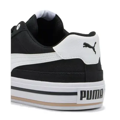 Puma 396353 Court Classic Vulc Fs Sneakers Siyah-Beyaz Unisex Spor Ayakkabı - 4
