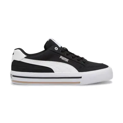 Puma 396353 Court Classic Vulc Fs Sneakers Siyah-Beyaz Unisex Spor Ayakkabı 