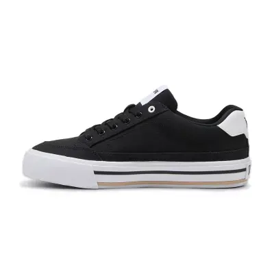 Puma 396353 Court Classic Vulc Fs Sneakers Siyah-Beyaz Unisex Spor Ayakkabı - Puma (1)