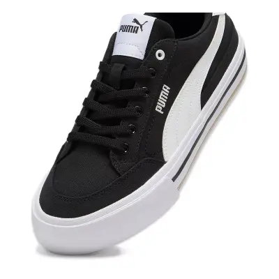 Puma 396353 Court Classic Vulc Fs Sneakers Siyah-Beyaz Unisex Spor Ayakkabı - 3