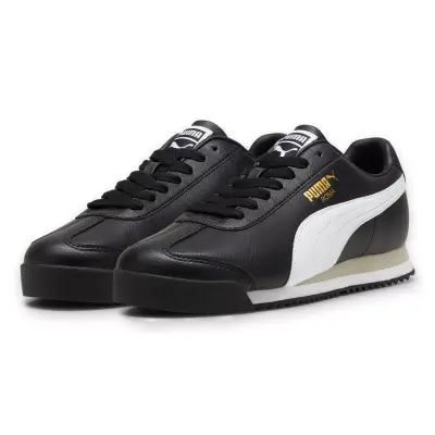 Puma 396868M Roma 24 Standard Günlük Sneakers Siyah-Beyaz Unisex Spor Ayakkabı - 1