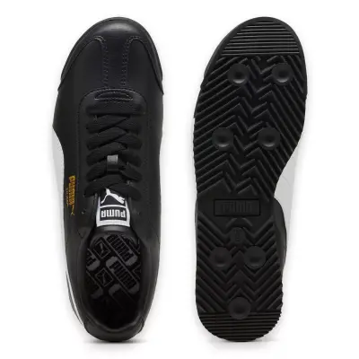 Puma 396868M Roma 24 Standard Günlük Sneakers Siyah-Beyaz Unisex Spor Ayakkabı - 5