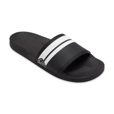 Quiksilver Aqyl100867 Rivi Slide M Sndl Siyah Erkek Terlik 