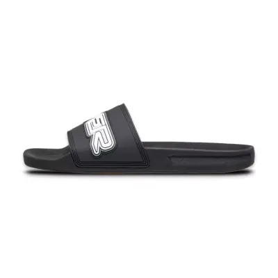 Quiksilver Aqyl101354M Rivi Wordmarkslideii Siyah-Beyaz Erkek Terlik - 2