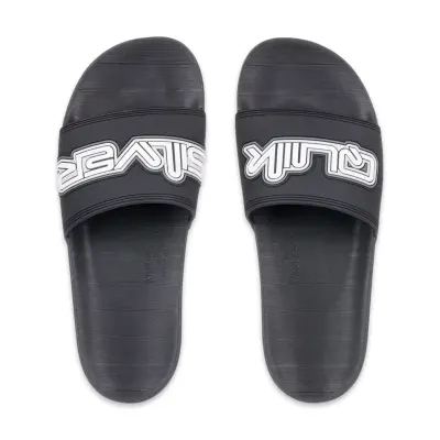 Quiksilver Aqyl101354M Rivi Wordmarkslideii Siyah-Beyaz Erkek Terlik - 3