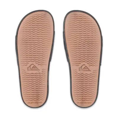 Quiksilver Aqyl101354M Rivi Wordmarkslideii Siyah-Beyaz Erkek Terlik - 4