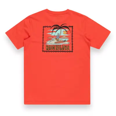 Quiksilver Eqbzt04722 Marooned Youth Kırmızı Kız Çocuk T-Shirt - 2