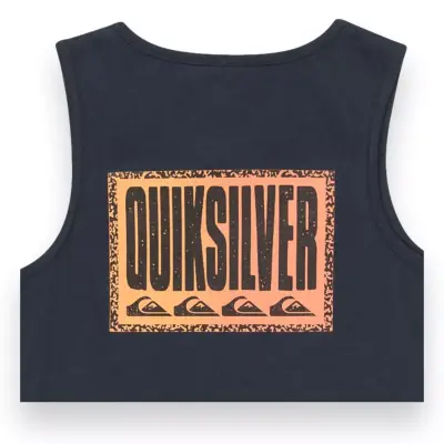 Quiksilver Eqbzt04723 Long Fade Yth Tank Lacivert Erkek Çocuk Atlet - 4