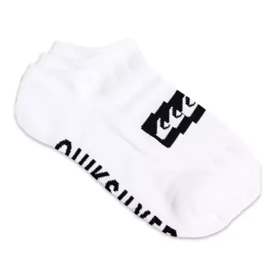 Quiksilver Eqyaa04069 3 Ankle Pack Çorap Beyaz-Siyah Erkek Çorap 