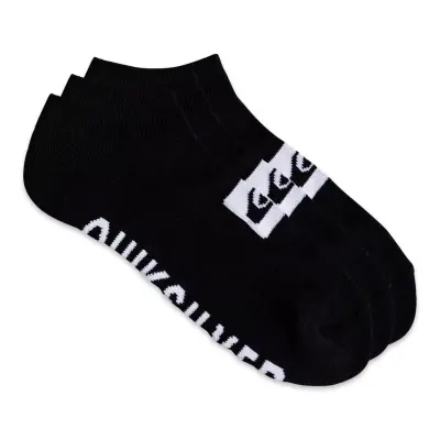 Quiksilver Eqyaa04069 3 Ankle Pack Çorap Siyah Erkek Çorap 