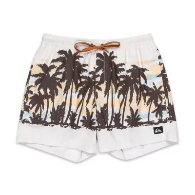 Quiksilver Eqyjv04121 Everyday Straight Volley 15 Beyaz Erkek Şort - 5