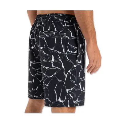 Quiksilver Eqyjv04125 Mercury Straight Volley 19Nb Siyah-Beyaz Erkek Şort - 4