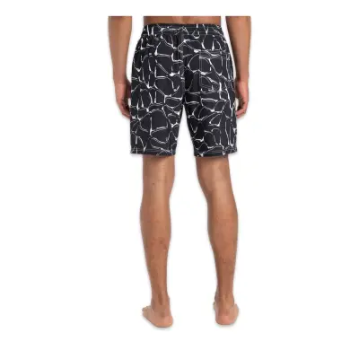 Quiksilver Eqyjv04125 Mercury Straight Volley 19Nb Siyah-Beyaz Erkek Şort - 5