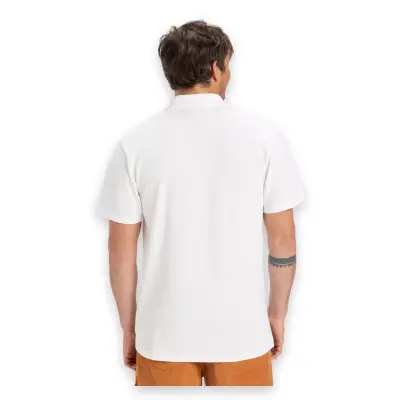 Quiksilver Eqykt04362 Dna Polo Beyaz Erkek T-Shirt - 3