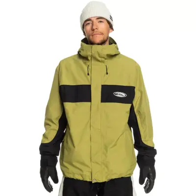 Quiksilver Eqytj03406 High Altitude Gore-Tex Jk Yeşil Erkek Mont - 1