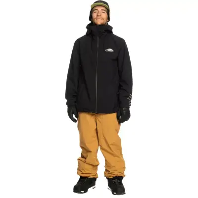 Quiksilver Eqytj03436 High In The Hood Jk Antrasit Erkek Mont - 3