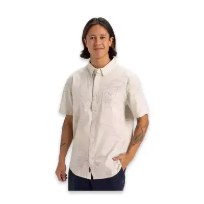 Quiksilver Eqywt04620 Gawanhill Ss Gömlek Kırık Beyaz Erkek Gömlek - 2