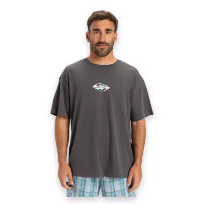 Quiksilver Eqyzt08021 Gh Qs Global Heat Ss Lacivert Erkek T-Shirt - 1