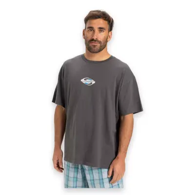 Quiksilver Eqyzt08021 Gh Qs Global Heat Ss Lacivert Erkek T-Shirt - Quiksilver (1)