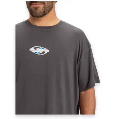 Quiksilver Eqyzt08021 Gh Qs Global Heat Ss Lacivert Erkek T-Shirt - 3
