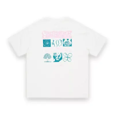 Quiksilver Eqyzt08032 Hw Outside Inside Ss Beyaz Erkek T-Shirt - 5