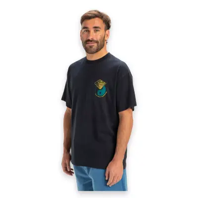 Quiksilver Eqyzt08033 Hw Hypnotic Wave Ss Siyah Erkek T-Shirt - Quiksilver (1)